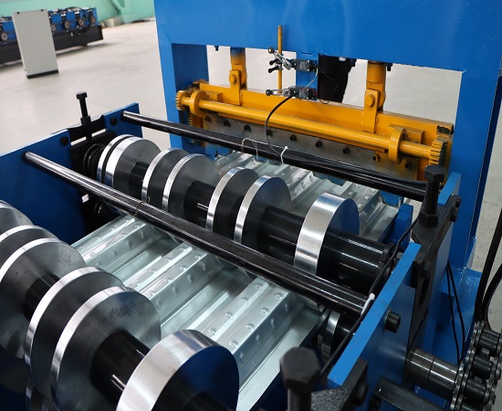 floor deck tile making machine