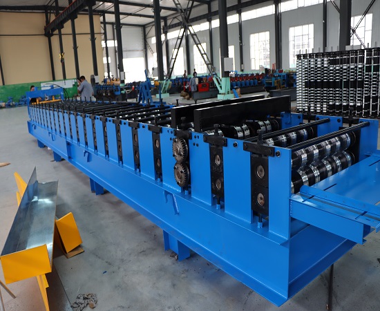 floor deck tile making machine