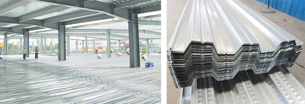 Floor decking roll forming machine