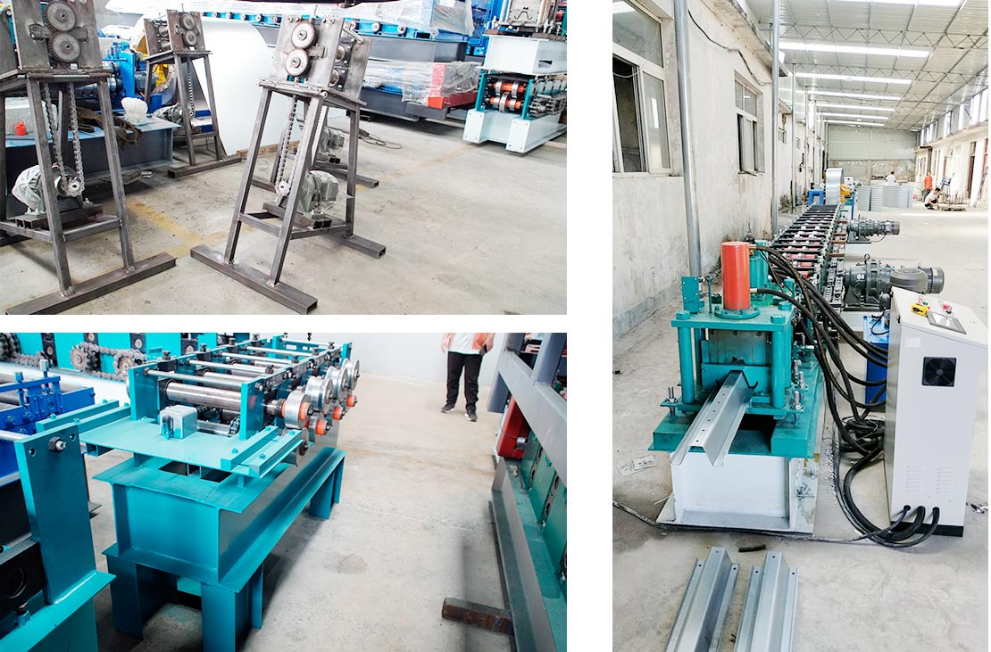Grain silo roll forming machine