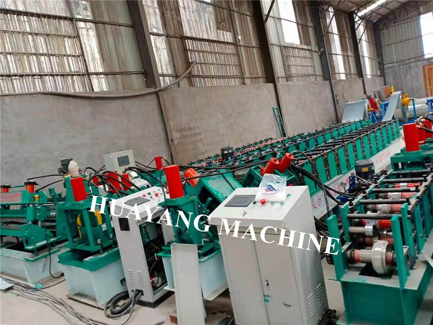 Grain silo roll forming machine