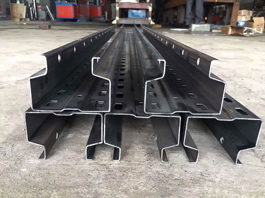 storage rack upright shelf roll forming machine