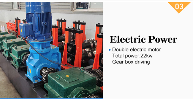 multifunctional u steel frame cold roll forming machine