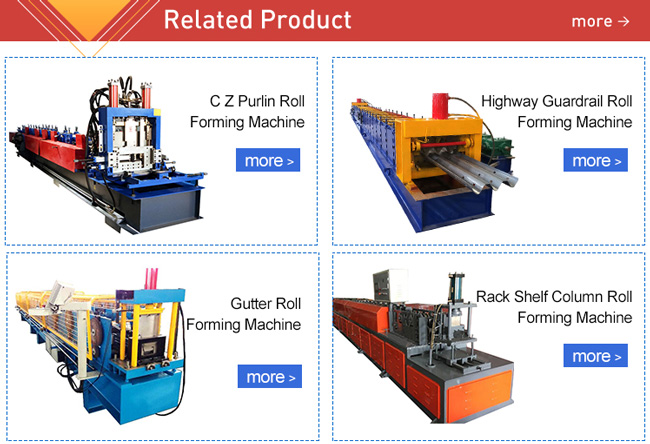 multifunctional u steel frame cold roll forming machine