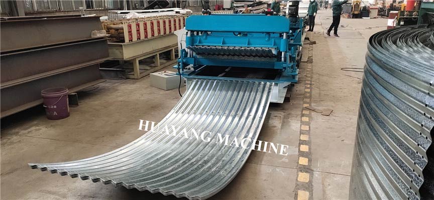 2mm silo sidewall roll forming machine