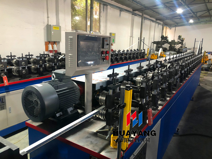 ceiling t grid keel making roll forming machine