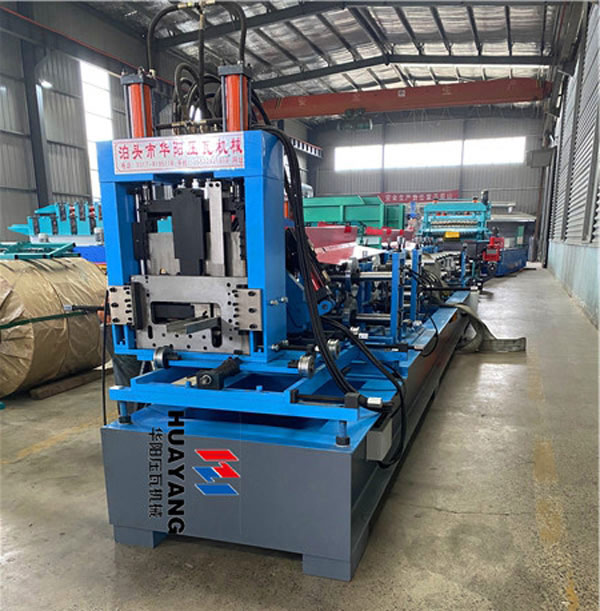 steel frame purlin machines