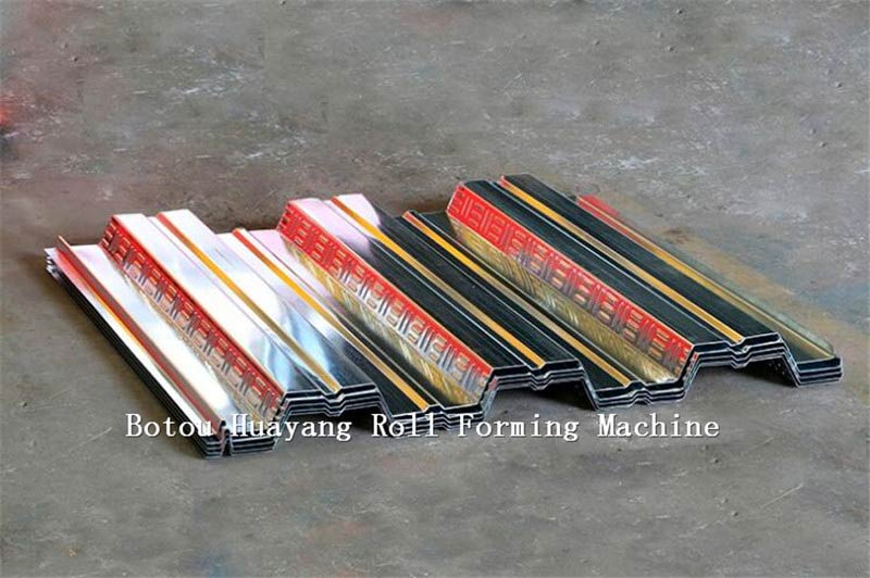 huayang 1025 metal decking floor making machine