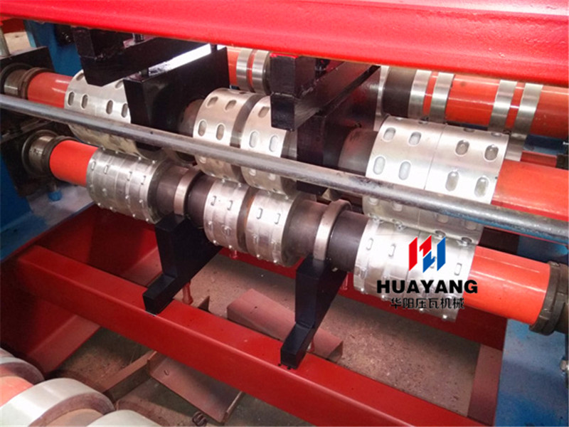 huayang 1025 metal decking floor making machine