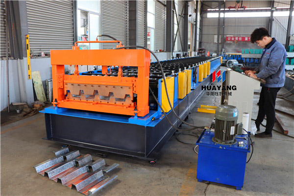 russian market floor tile roll forming machine