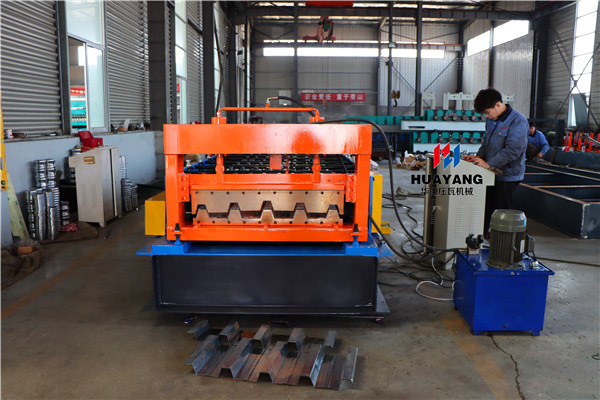 russian market floor tile roll forming machine