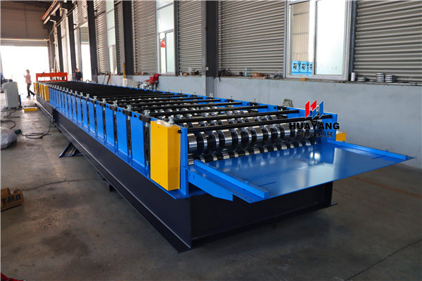 russian market floor tile roll forming machine