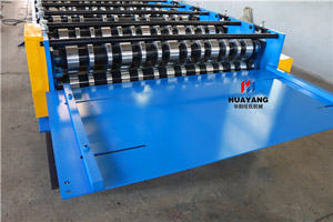 russian market floor tile roll forming machine