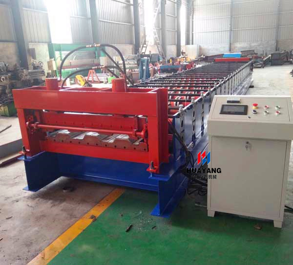 steel structure house 1000metal deck floor roll forming machine