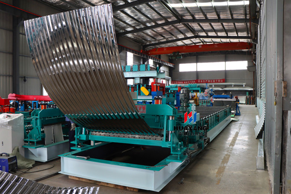 1.2mm grain system silo body sheet making machine