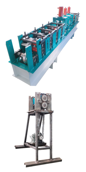 1.2mm grain system silo body sheet making machine