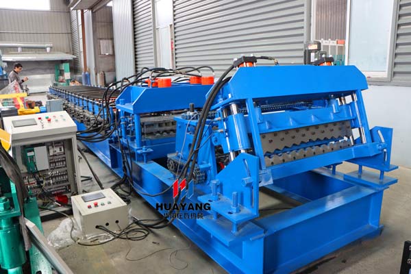 2-3mm silo corrugated panel making machine