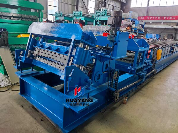 2-3mm silo corrugated panel making machine