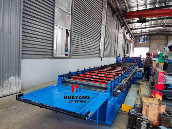2-3mm silo corrugated panel making machine