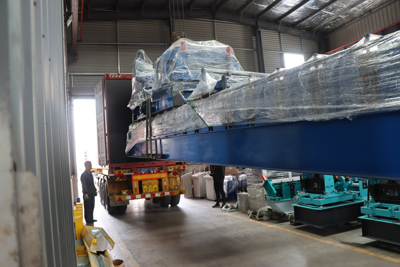 2-3mm silo corrugated panel making machine