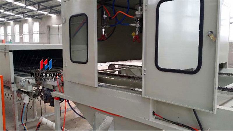 huayang stone coated roof tile making machine