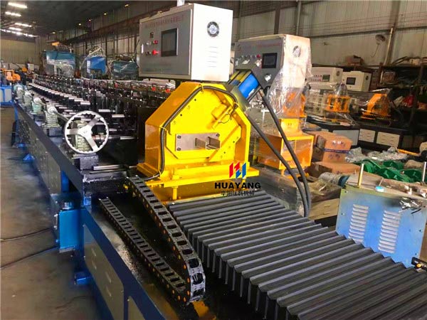 combine rack upright box beam roll forming machine