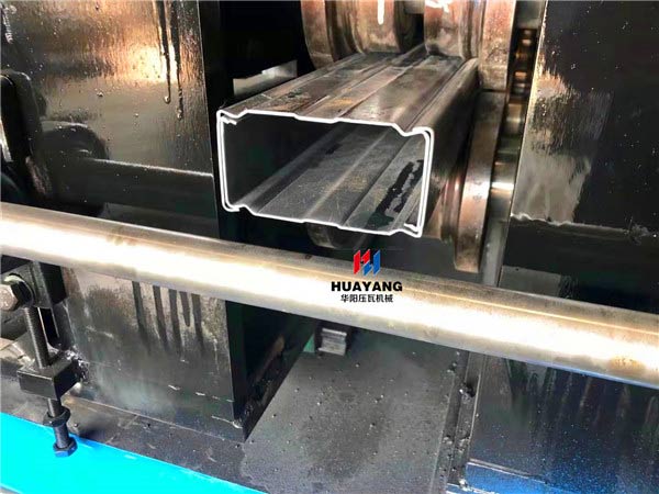 combine rack upright box beam roll forming machine