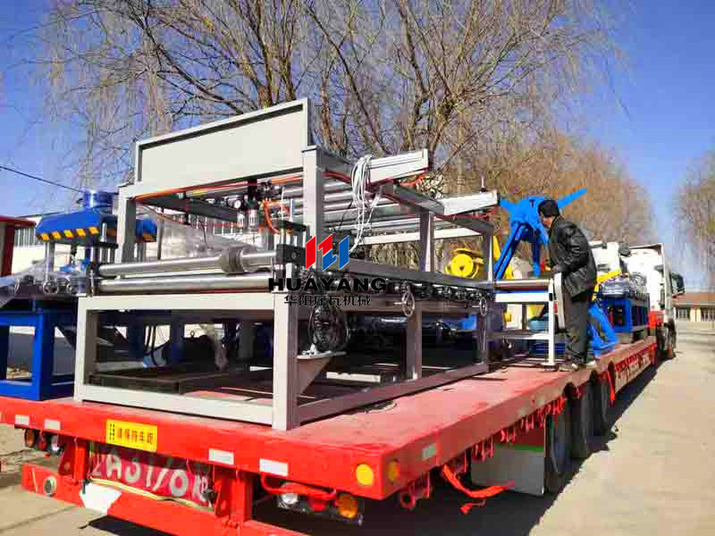 Third generation cable tray making machine