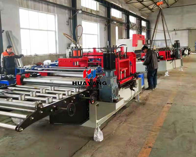Third generation cable tray making machine