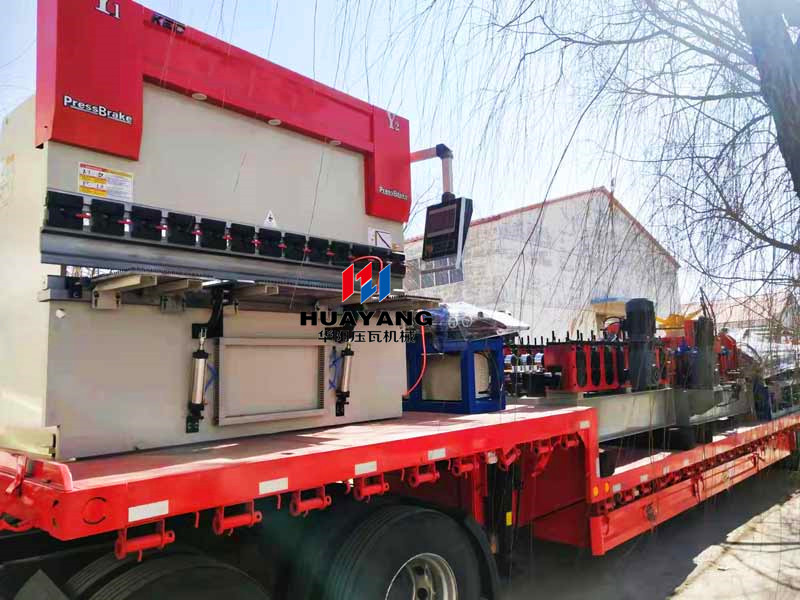 Third generation cable tray making machine