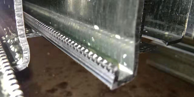 Solar photovoltaic bracket strut c channel roll forming machine