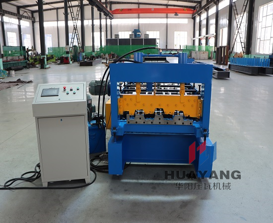 floor deck tile making machine