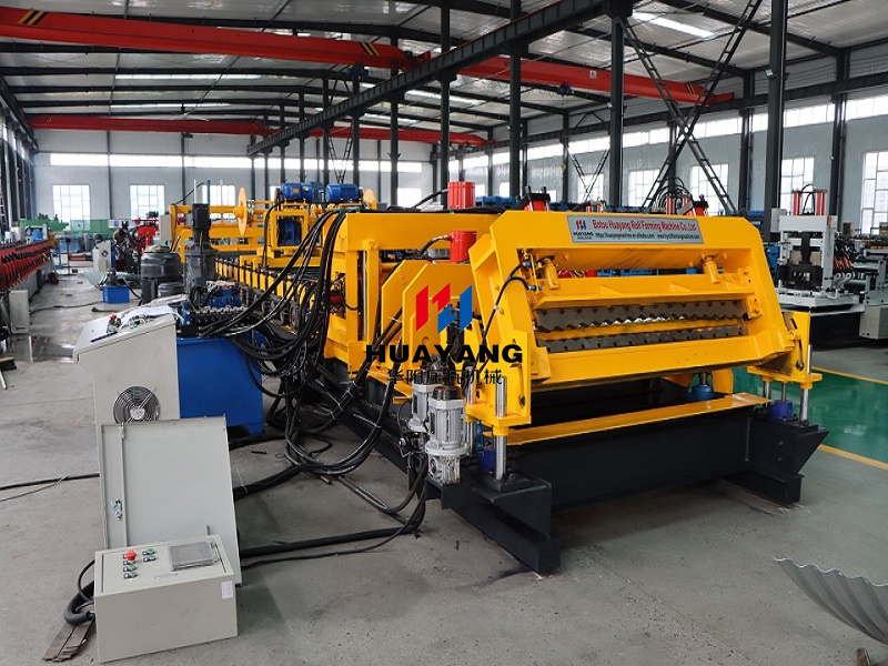 storage grain silo panel forming machine