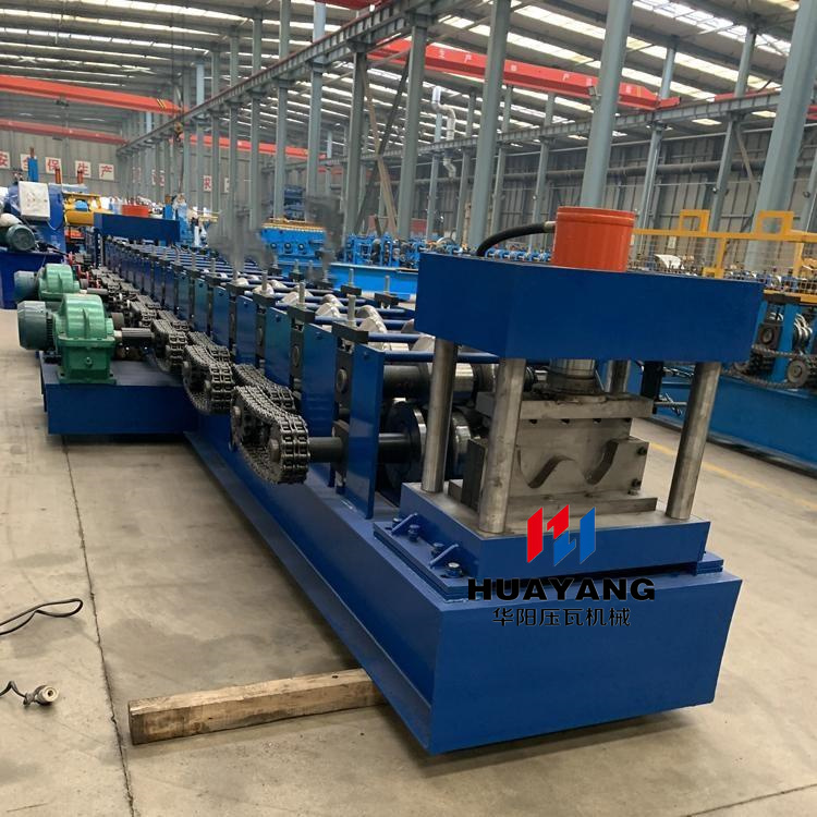 highway guardrail roll forming machine