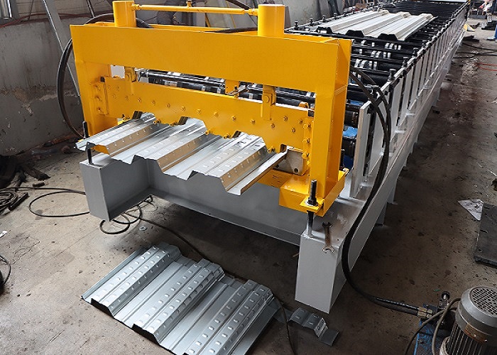 floor deck tile making machine