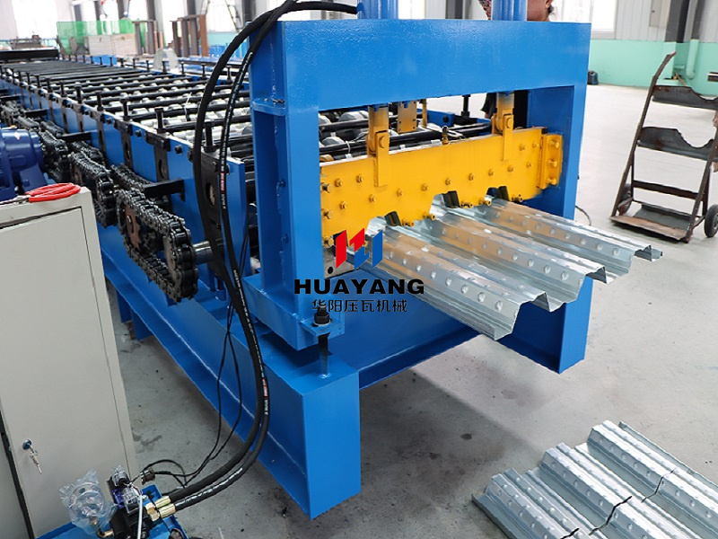 trapezoidal steel deck roof forming machine
