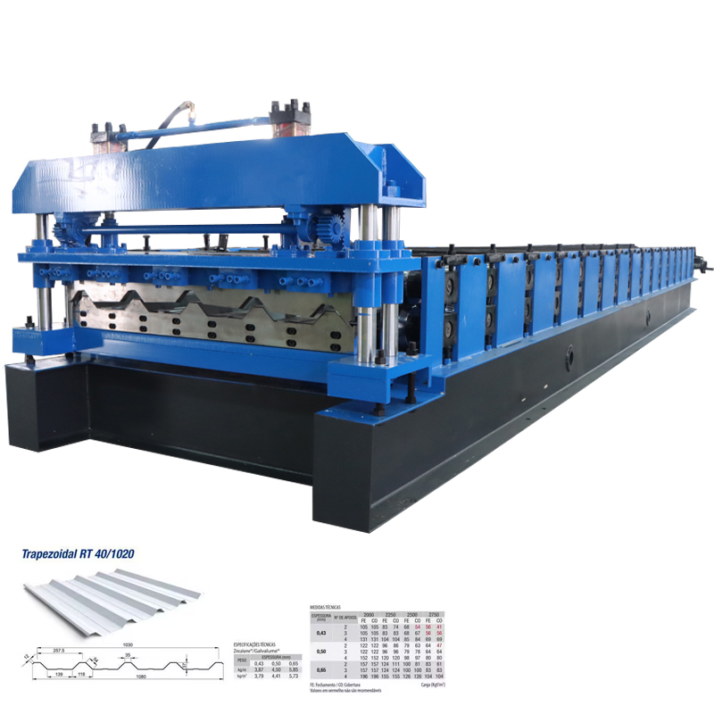 metal roof roll forming machine