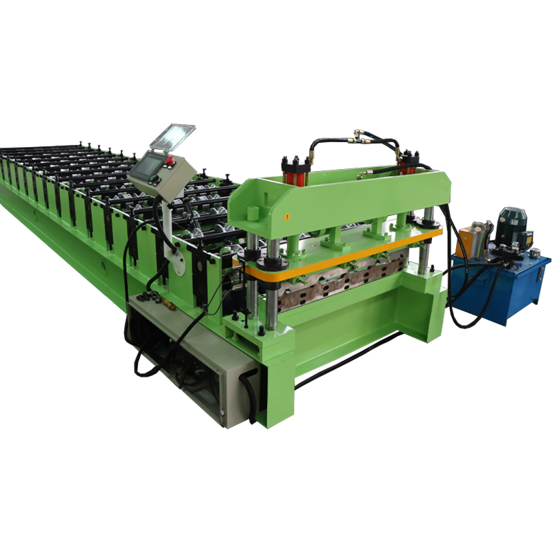 Roof sheet roll forming machine
