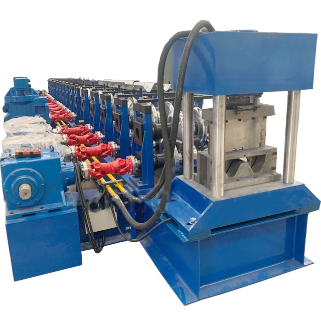highway guardrail roll forming machine