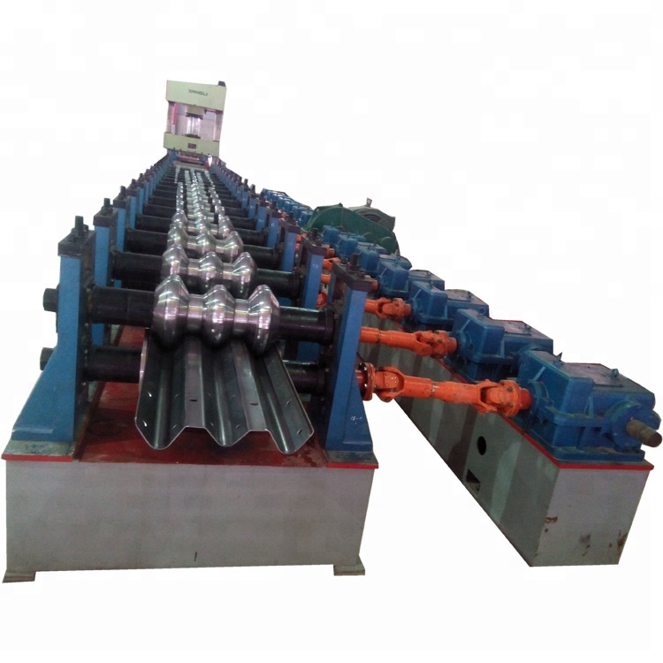 highway guardrail roll forming machine