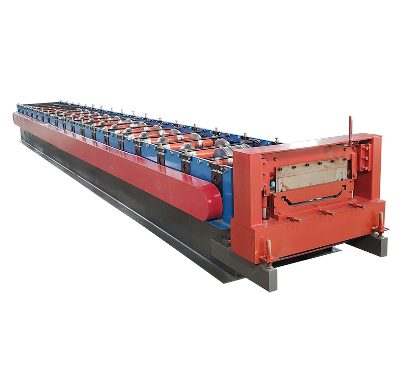Standing seam panel roll forming machine