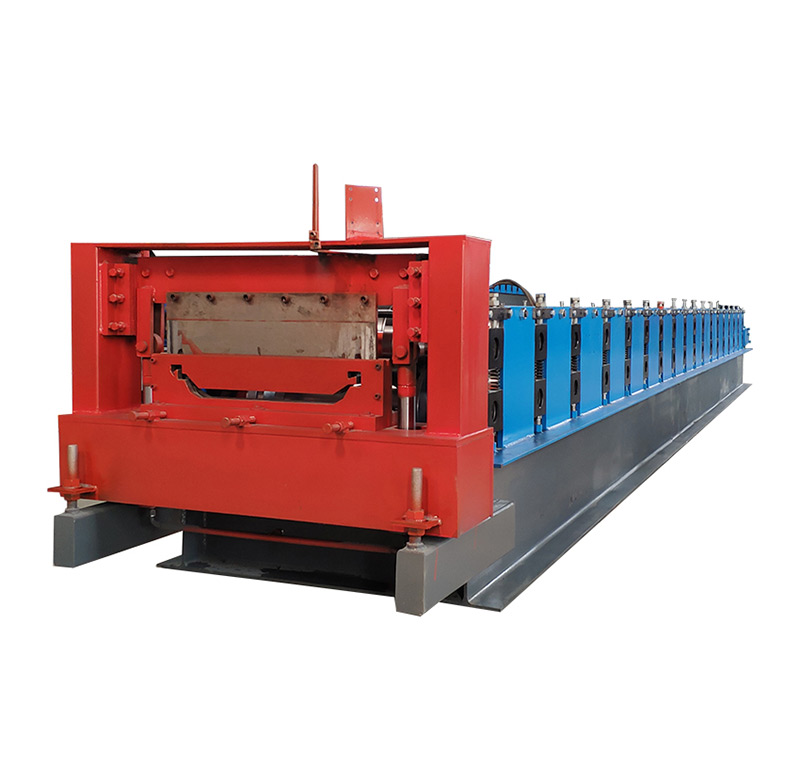 Standing seam panel roll forming machine