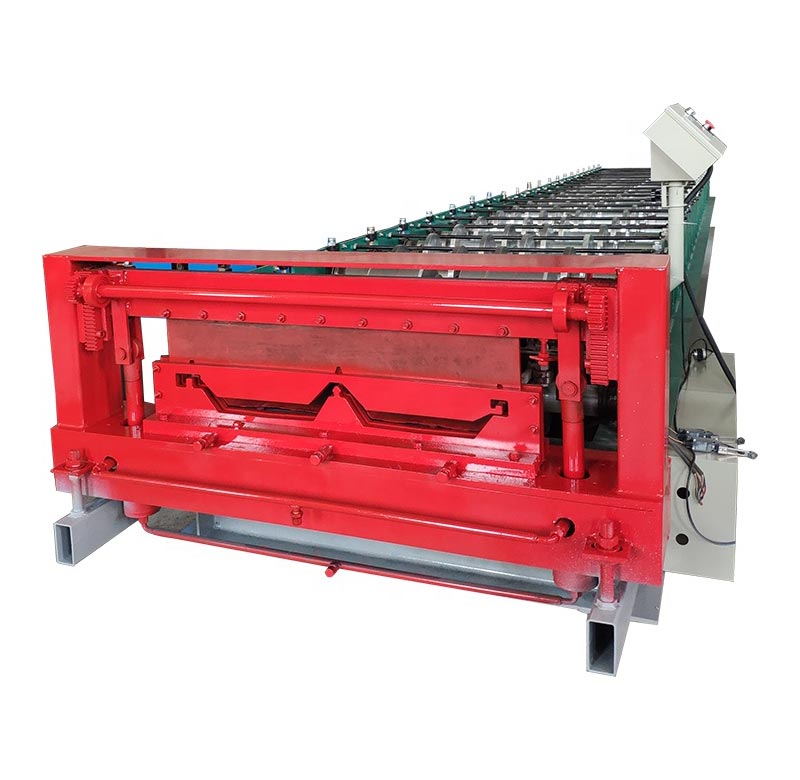 Standing seam panel roll forming machine