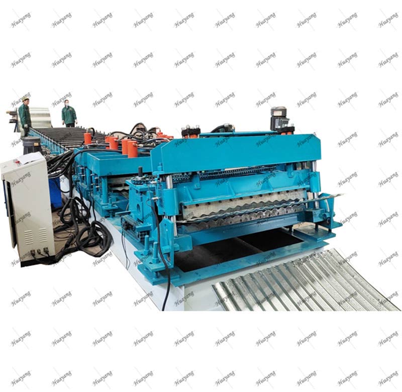 Grain silo roll forming machine