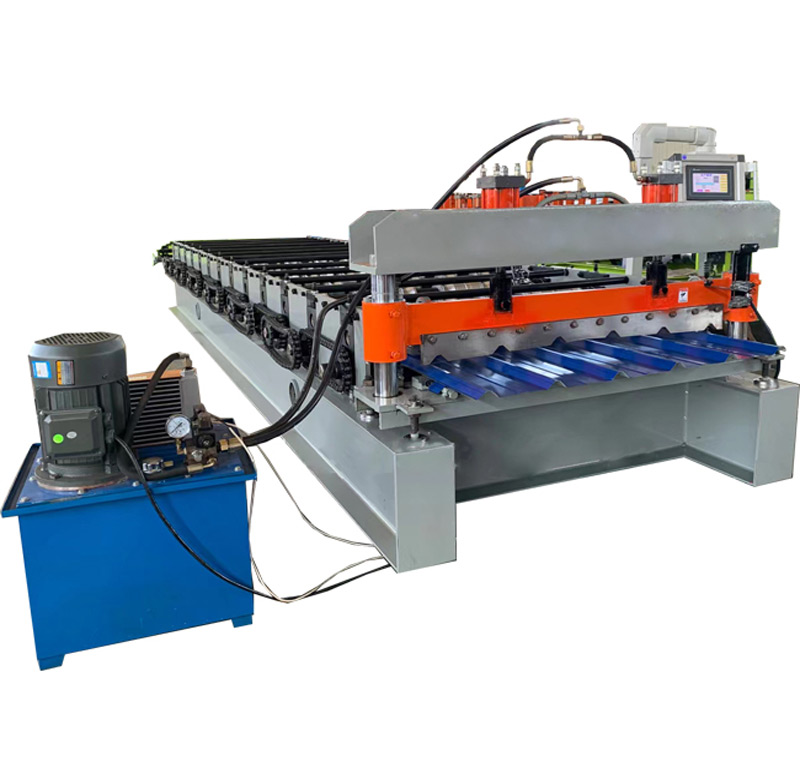 Metal roof tile making machine