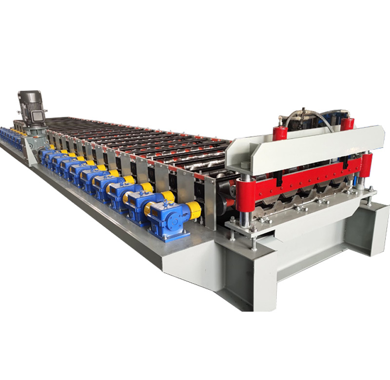 Metal roof tile making machine