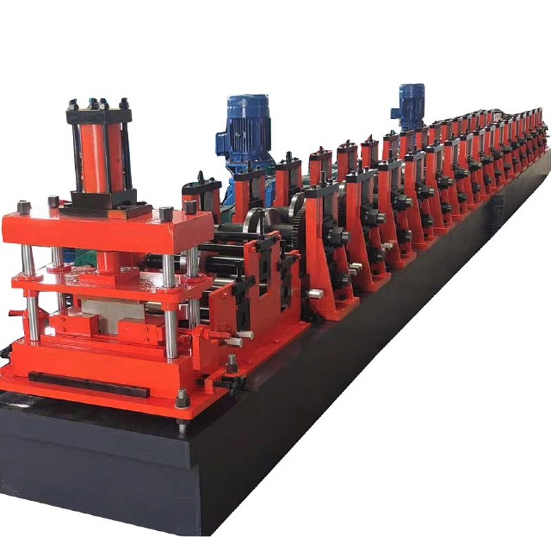 multifunctional u steel frame cold roll forming machine