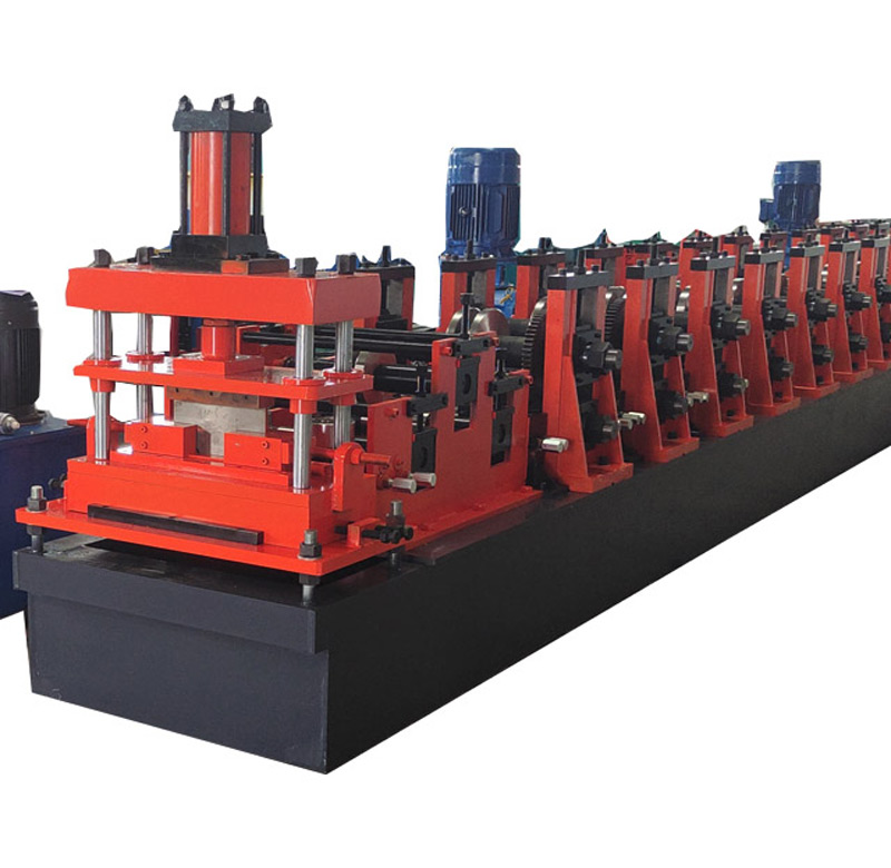 multifunctional u steel frame cold roll forming machine