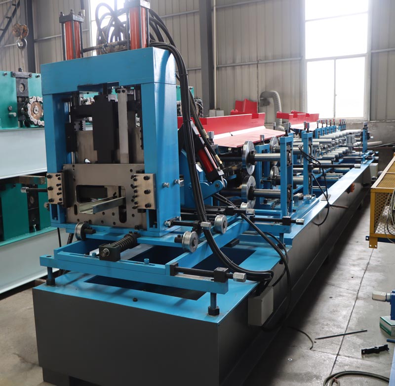 steel frame purlin machines