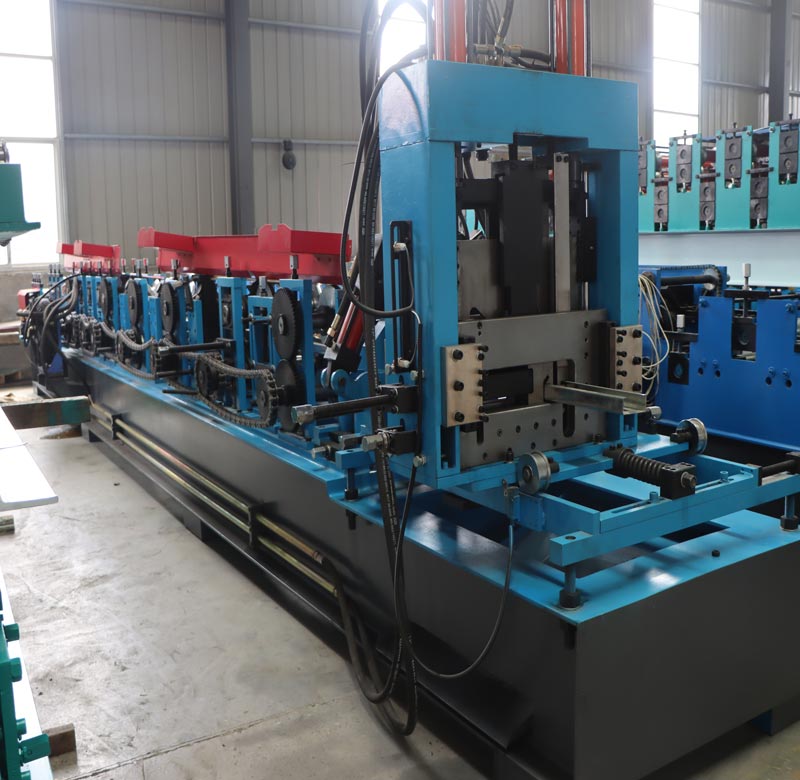 steel frame purlin machines
